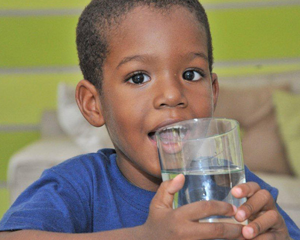 Child drinking